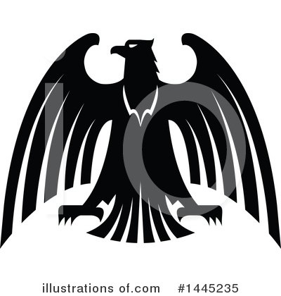 Royalty-Free (RF) Eagle Clipart Illustration by Vector Tradition SM - Stock Sample #1445235