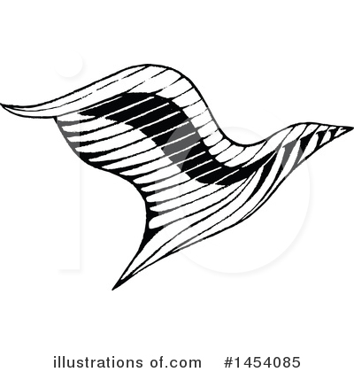 Royalty-Free (RF) Eagle Clipart Illustration by cidepix - Stock Sample #1454085