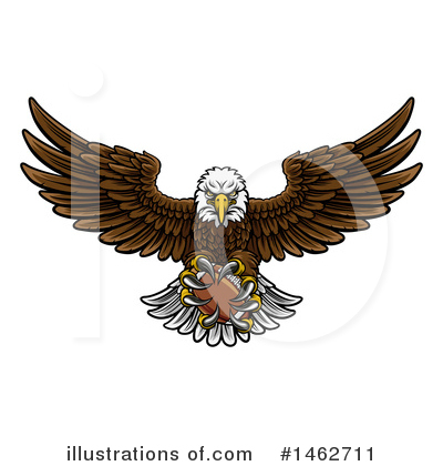 Royalty-Free (RF) Eagle Clipart Illustration by AtStockIllustration - Stock Sample #1462711
