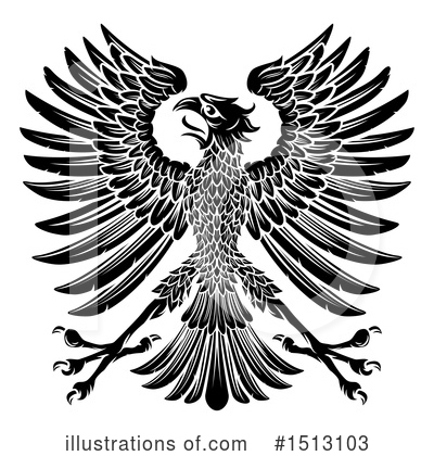 Royalty-Free (RF) Eagle Clipart Illustration by AtStockIllustration - Stock Sample #1513103