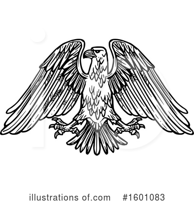 Royalty-Free (RF) Eagle Clipart Illustration by Vector Tradition SM - Stock Sample #1601083