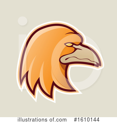 Royalty-Free (RF) Eagle Clipart Illustration by cidepix - Stock Sample #1610144