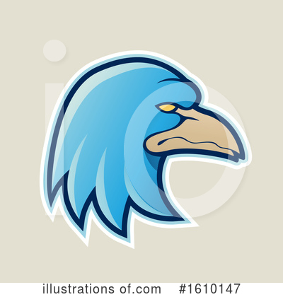 Royalty-Free (RF) Eagle Clipart Illustration by cidepix - Stock Sample #1610147