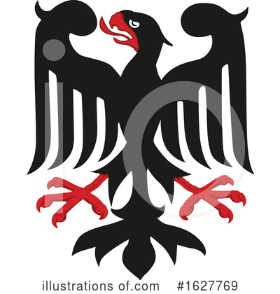 Royalty-Free (RF) Eagle Clipart Illustration by dero - Stock Sample #1627769
