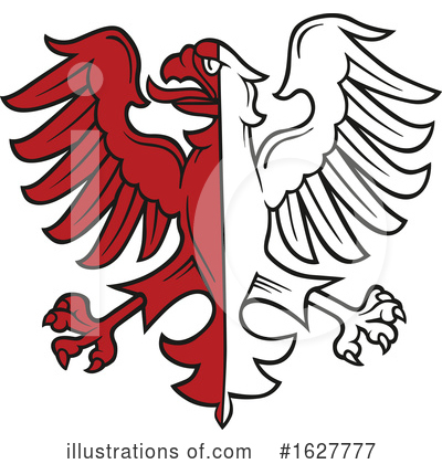 Royalty-Free (RF) Eagle Clipart Illustration by dero - Stock Sample #1627777