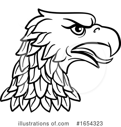 Royalty-Free (RF) Eagle Clipart Illustration by AtStockIllustration - Stock Sample #1654323