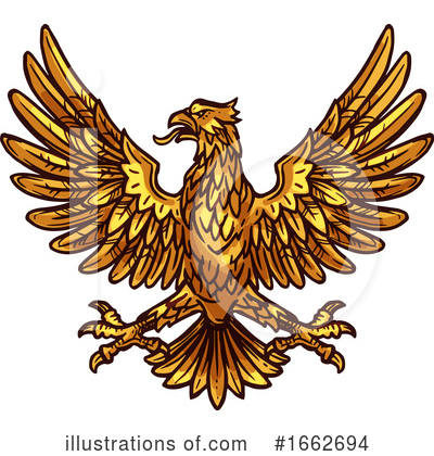 Royalty-Free (RF) Eagle Clipart Illustration by Vector Tradition SM - Stock Sample #1662694
