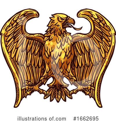 Royalty-Free (RF) Eagle Clipart Illustration by Vector Tradition SM - Stock Sample #1662695