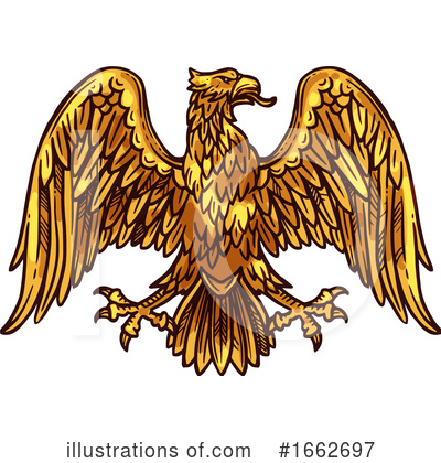 Royalty-Free (RF) Eagle Clipart Illustration by Vector Tradition SM - Stock Sample #1662697