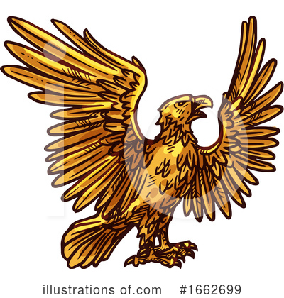 Royalty-Free (RF) Eagle Clipart Illustration by Vector Tradition SM - Stock Sample #1662699