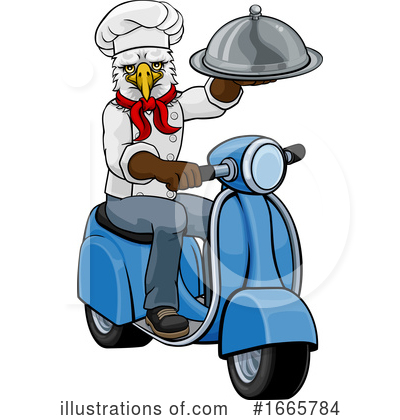 Scooter Clipart #1665784 by AtStockIllustration