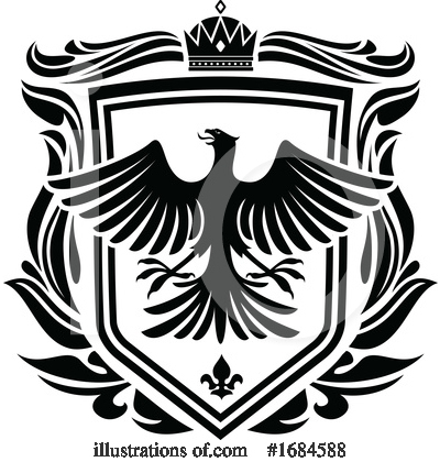 Royalty-Free (RF) Eagle Clipart Illustration by Vector Tradition SM - Stock Sample #1684588