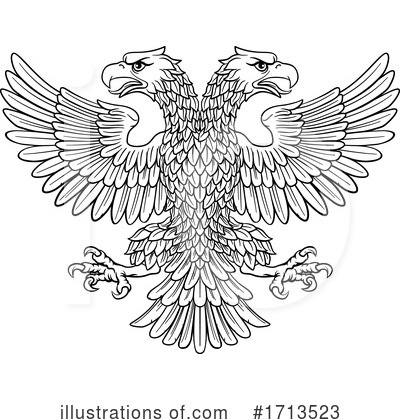Royalty-Free (RF) Eagle Clipart Illustration by AtStockIllustration - Stock Sample #1713523