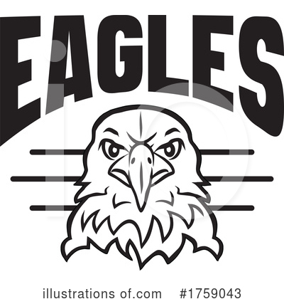 Royalty-Free (RF) Eagle Clipart Illustration by Johnny Sajem - Stock Sample #1759043