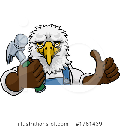 Royalty-Free (RF) Eagle Clipart Illustration by AtStockIllustration - Stock Sample #1781439