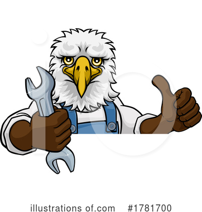 Royalty-Free (RF) Eagle Clipart Illustration by AtStockIllustration - Stock Sample #1781700