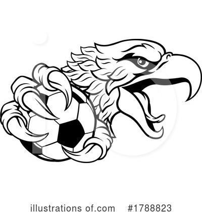 Royalty-Free (RF) Eagle Clipart Illustration by AtStockIllustration - Stock Sample #1788823