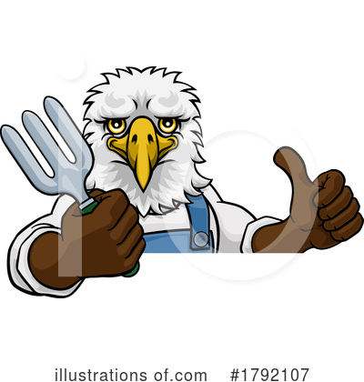 Royalty-Free (RF) Eagle Clipart Illustration by AtStockIllustration - Stock Sample #1792107