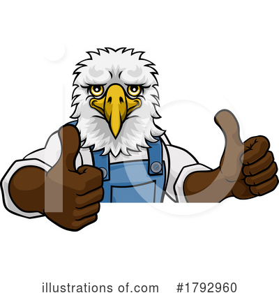 Royalty-Free (RF) Eagle Clipart Illustration by AtStockIllustration - Stock Sample #1792960