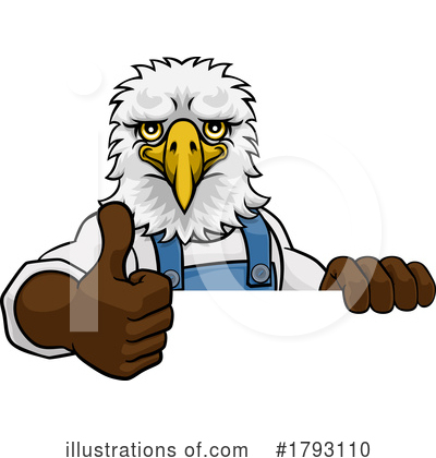 Royalty-Free (RF) Eagle Clipart Illustration by AtStockIllustration - Stock Sample #1793110