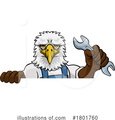 Royalty-Free (RF) Eagle Clipart Illustration by AtStockIllustration - Stock Sample #1801760