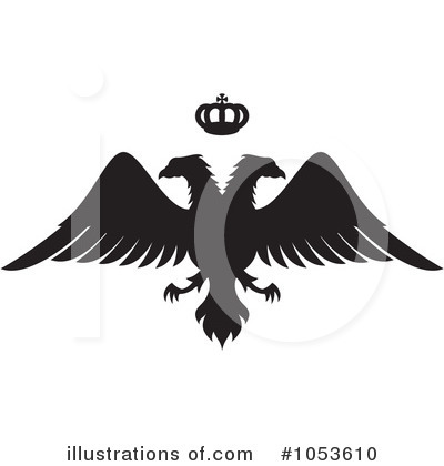 Royalty-Free (RF) Eagles Clipart Illustration by Any Vector - Stock Sample #1053610