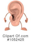 Ear Character Clipart #1052425 by Julos