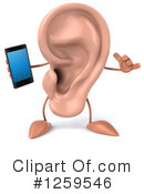 Ear Character Clipart #1259546 by Julos