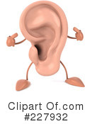Ear Character Clipart #227932 by Julos