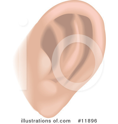 Royalty-Free (RF) Ear Clipart Illustration by AtStockIllustration - Stock Sample #11896