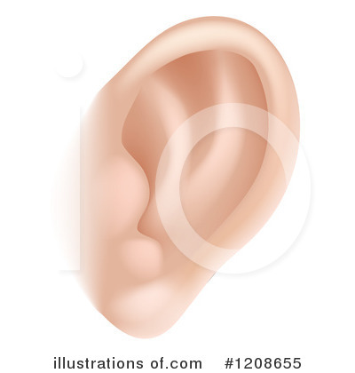 Ear Clipart #1208655 by AtStockIllustration