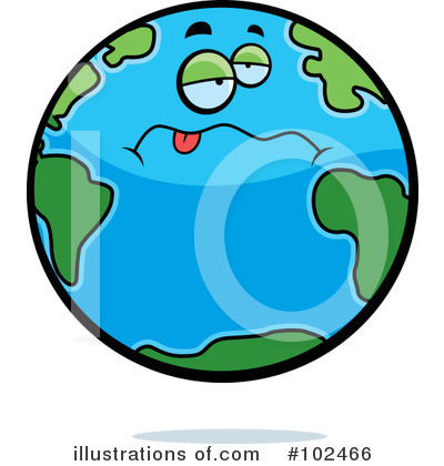 Royalty-Free (RF) Earth Clipart Illustration by Cory Thoman - Stock Sample #102466