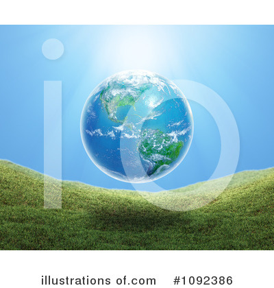 Royalty-Free (RF) Earth Clipart Illustration by Mopic - Stock Sample #1092386