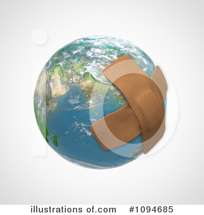 Royalty-Free (RF) Earth Clipart Illustration by Mopic - Stock Sample #1094685