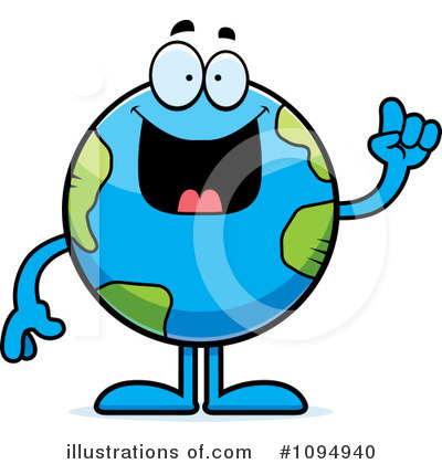 Royalty-Free (RF) Earth Clipart Illustration by Cory Thoman - Stock Sample #1094940