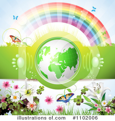 Royalty-Free (RF) Earth Clipart Illustration by merlinul - Stock Sample #1102006