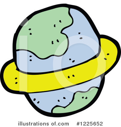 Royalty-Free (RF) Earth Clipart Illustration by lineartestpilot - Stock Sample #1225652
