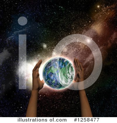 Royalty-Free (RF) Earth Clipart Illustration by KJ Pargeter - Stock Sample #1258477