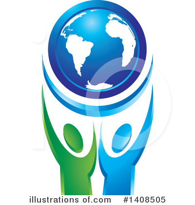 Royalty-Free (RF) Earth Clipart Illustration by Lal Perera - Stock Sample #1408505