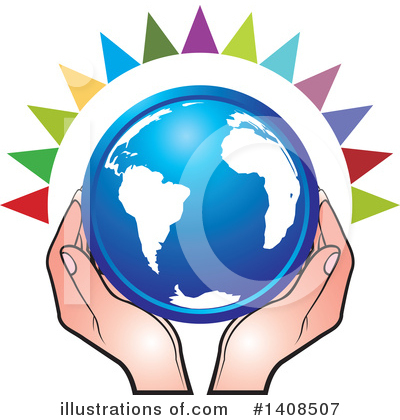 Royalty-Free (RF) Earth Clipart Illustration by Lal Perera - Stock Sample #1408507