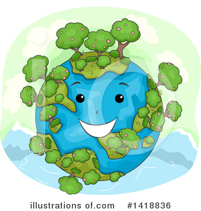 Royalty-Free (RF) Earth Clipart Illustration by BNP Design Studio - Stock Sample #1418836