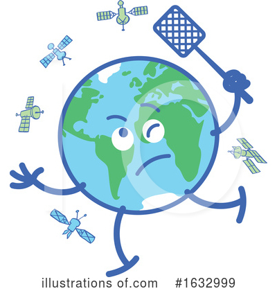Satellite Clipart #1632999 by Zooco