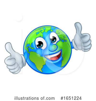 Royalty-Free (RF) Earth Clipart Illustration by AtStockIllustration - Stock Sample #1651224