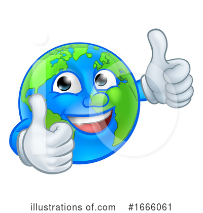 Royalty-Free (RF) Earth Clipart Illustration by AtStockIllustration - Stock Sample #1666061