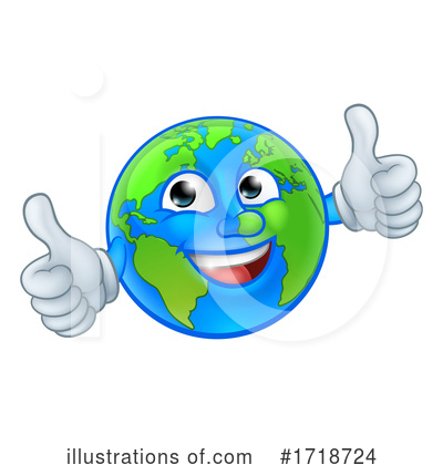 Royalty-Free (RF) Earth Clipart Illustration by AtStockIllustration - Stock Sample #1718724