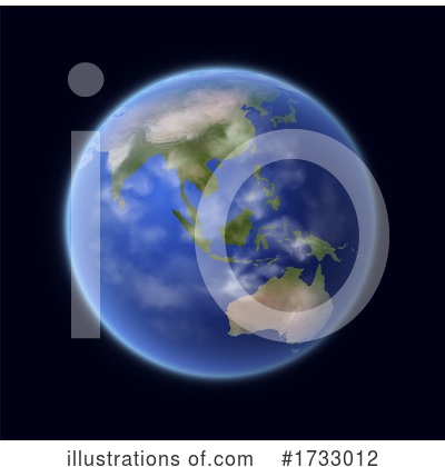 Royalty-Free (RF) Earth Clipart Illustration by Vector Tradition SM - Stock Sample #1733012