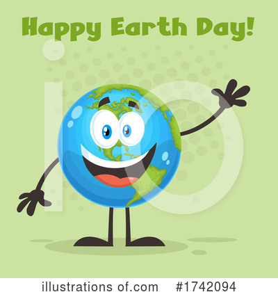 Royalty-Free (RF) Earth Clipart Illustration by Hit Toon - Stock Sample #1742094