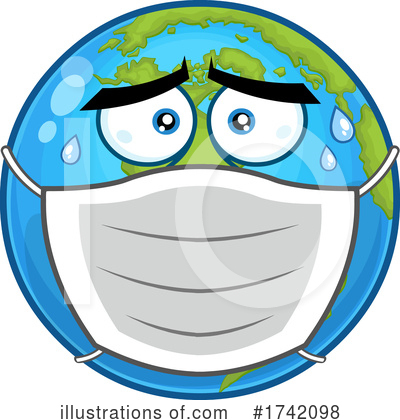 Royalty-Free (RF) Earth Clipart Illustration by Hit Toon - Stock Sample #1742098