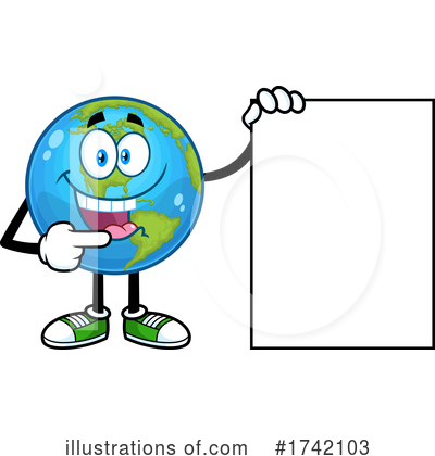 Royalty-Free (RF) Earth Clipart Illustration by Hit Toon - Stock Sample #1742103