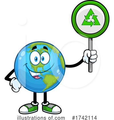 Recycle Clipart #1742114 by Hit Toon
